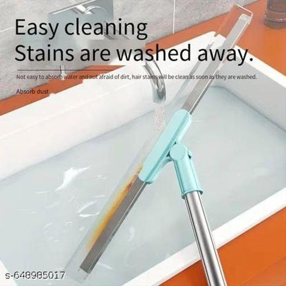 Premium Heavy Duty Magic Broom Silicon Floor Wiper, 180 Degree