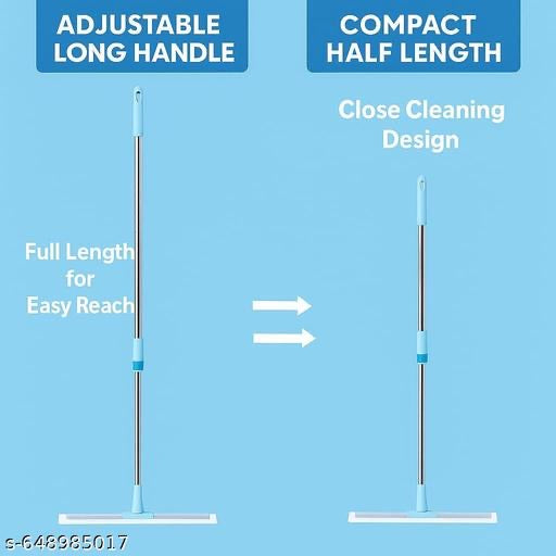 Premium Heavy Duty Magic Broom Silicon Floor Wiper, 180 Degree